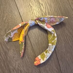 Janie and Jack Floral Knot Bow Headband